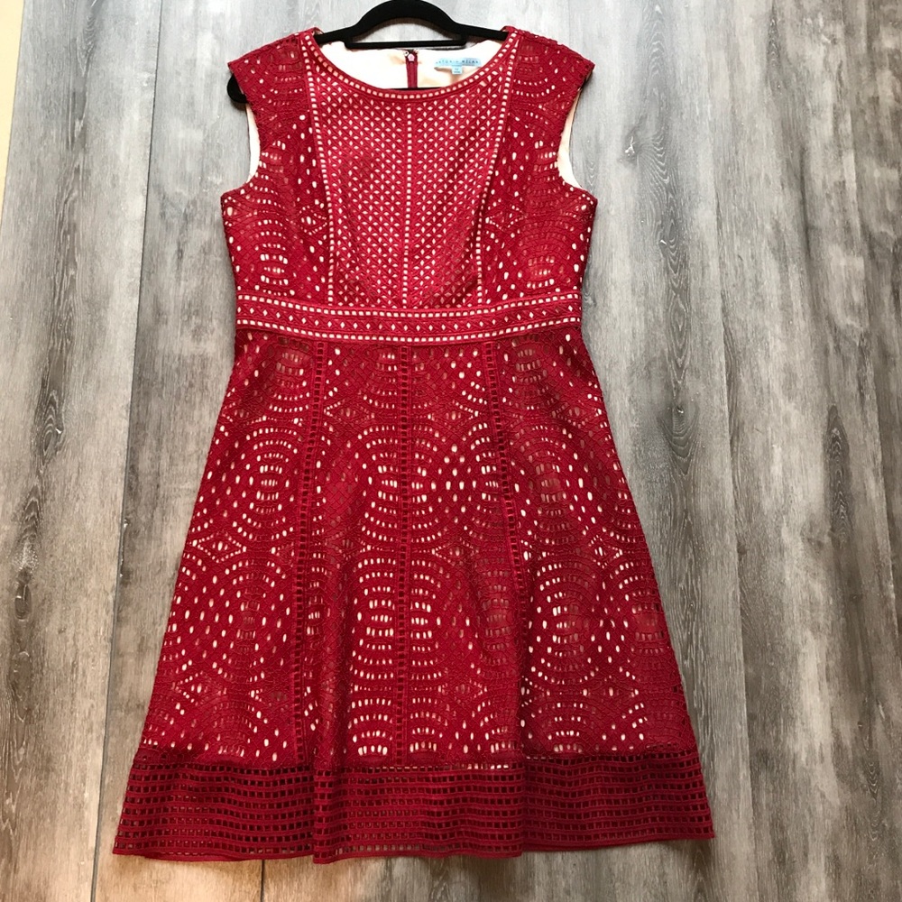 Antonio Melani Burgundy Dress